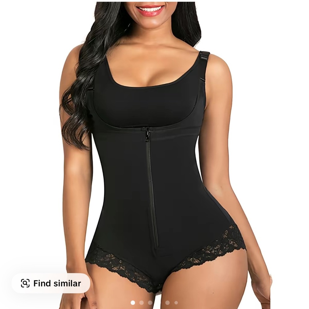 Black Shapewear Bodysuit